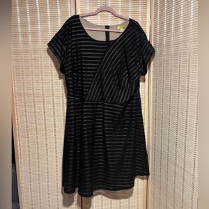 Black & Nude ModCloth Fit & Flare